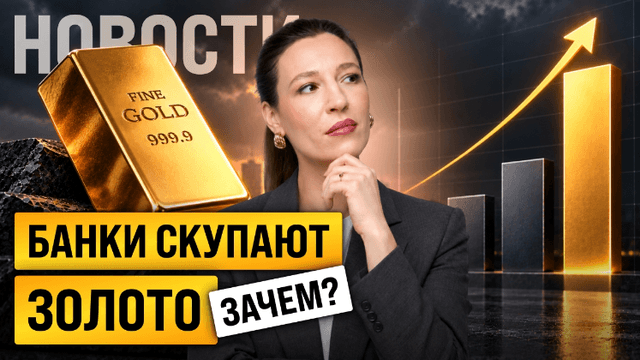 Центробанки скупают золото! ВЭФ, дивиденды Сбера и рост рынка