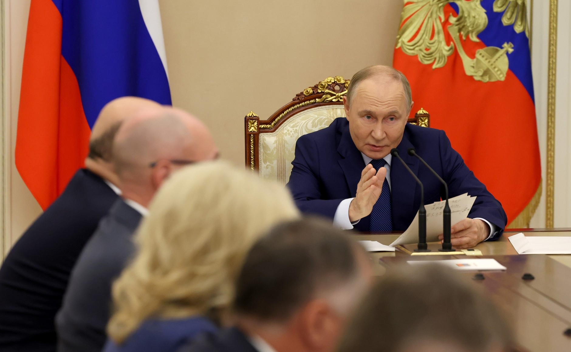 Рост российской экономики за 7 месяцев составил 1,1%, Путин призвал к более высоким темпам
