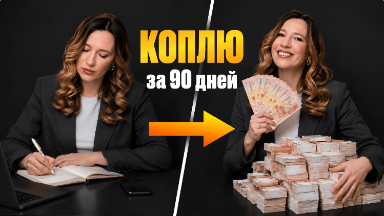 Как накопить 100 000 рублей за 90 дней? Пошаговый план действий