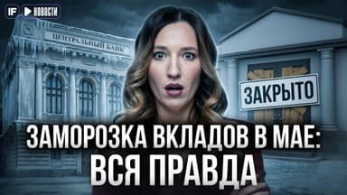 Заморозка вкладов россияне в мае — фейк или правда?