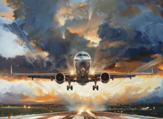 Самолет стал «единорогом»!