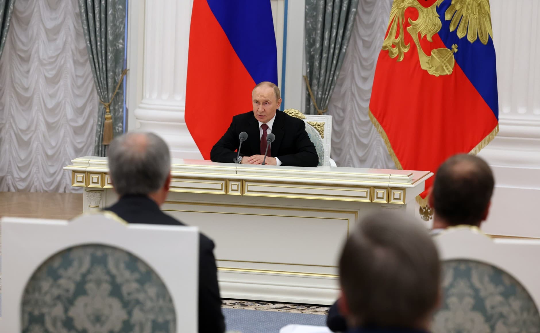 Путин провёл совещание в Кремле по итогам саммита на Аляске