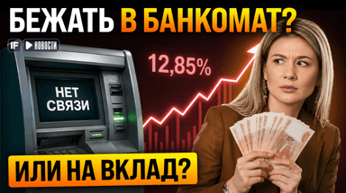 Банки теряют деньги? Почему россияне массово снимают наличные