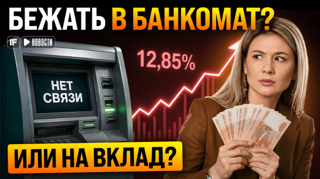 Банки теряют деньги? Почему россияне массово снимают наличные
