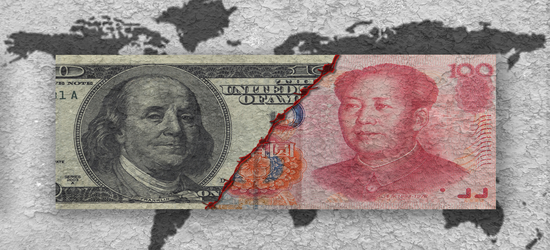Юань против доллара.