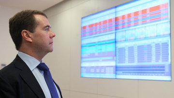 Медведеву показали биржу