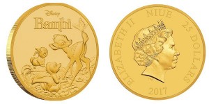 Золотая монета по