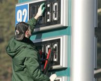 Цены на бензин в январе