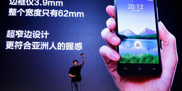 Смарфтоны Xiaomi в Китае