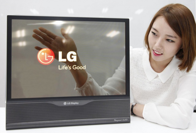 LG показала экраны