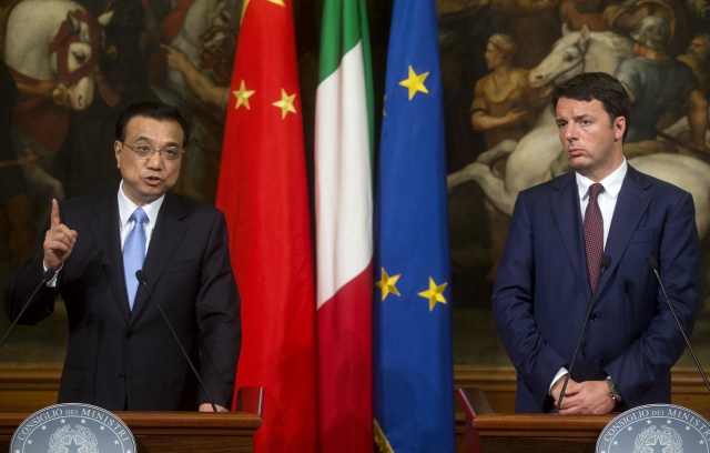 Италия и Китай идут на