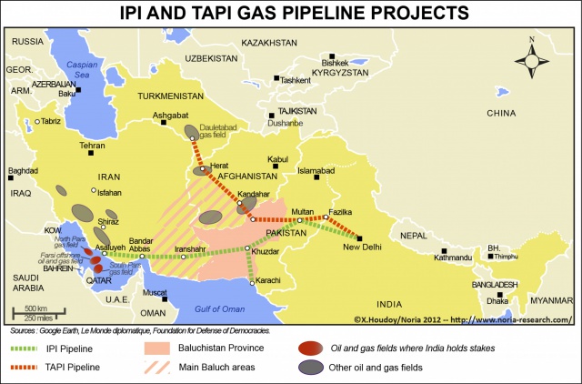 Запуск газопровода TAPI