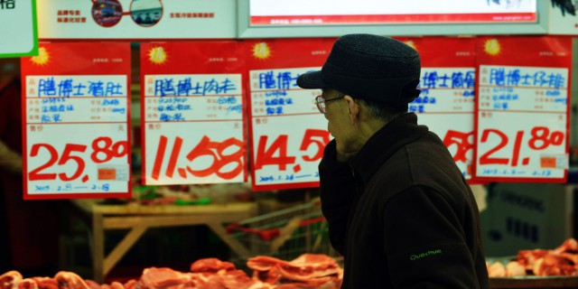 Инфляция в КНР осталась