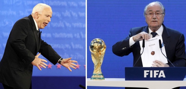 США vs ФИФА: Маккейн