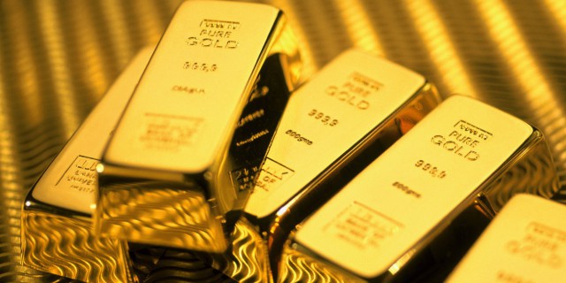 Цены на золото упали до