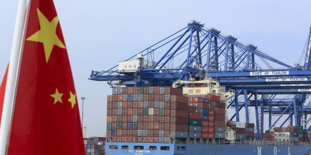Китайский экспорт вырос