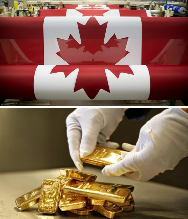 Канада исчерпала золотой