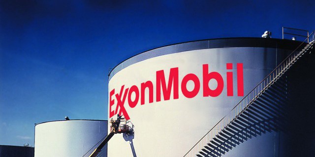 Exxon Mobil впервые за