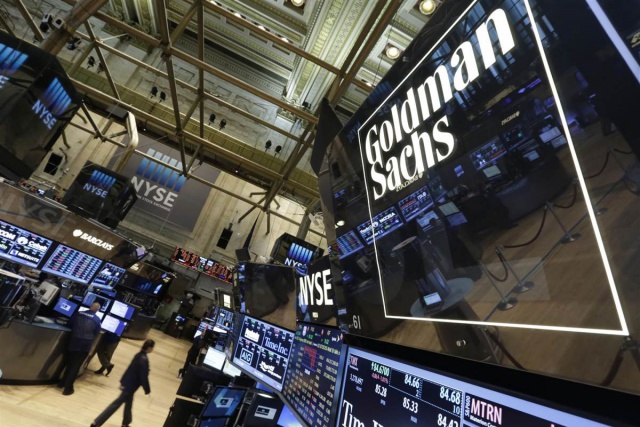 Прибыль Goldman Sachs