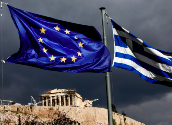 Греция вышла из под