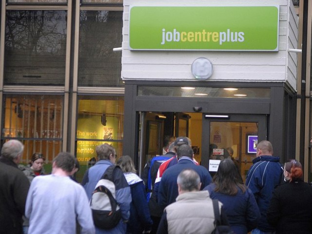 Безработица в Британии