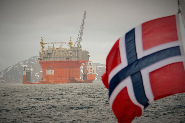 Добыча нефти в Норвегии