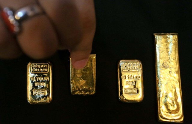 Цены на золото на грани