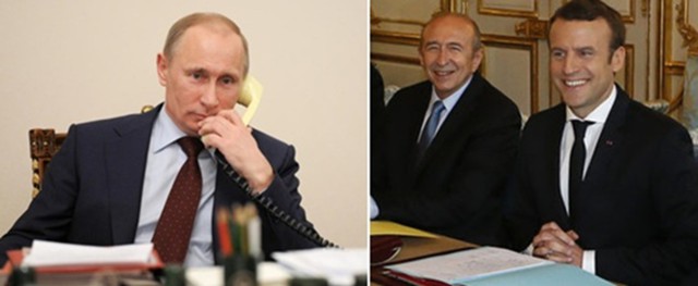 Путин и Макрон провели