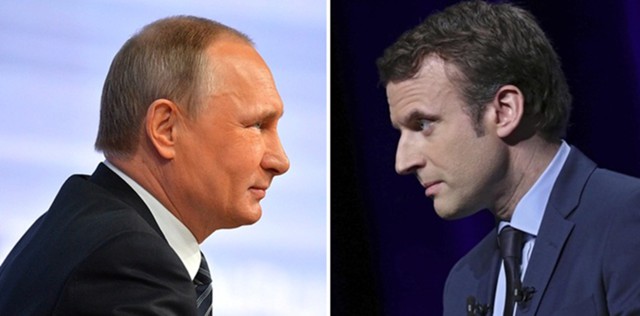 Путин и Макрон проведут