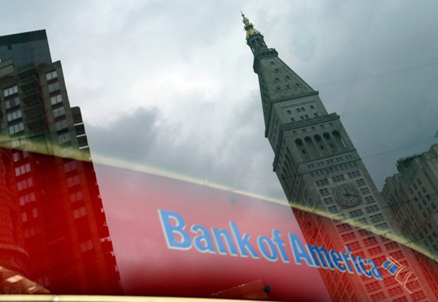 Прибыль Bank of America