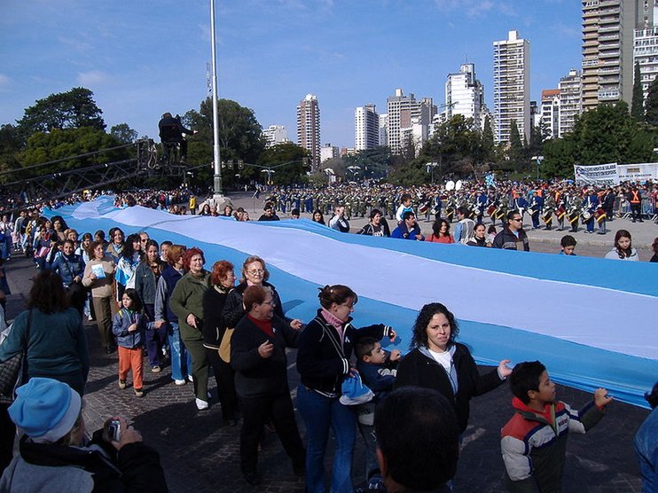 Аргентинцы митингуют