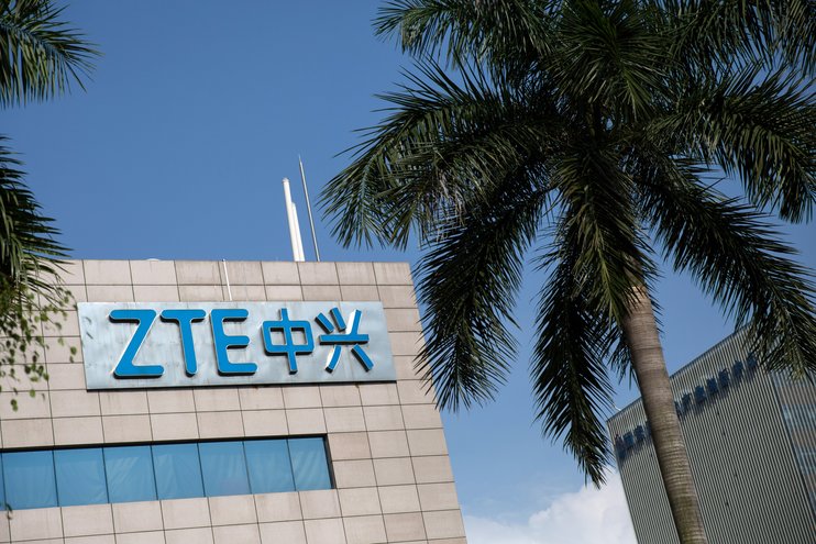 Акции ZTE резко выросли