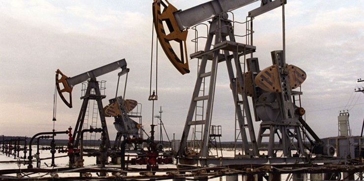 Добыча нефти в России в