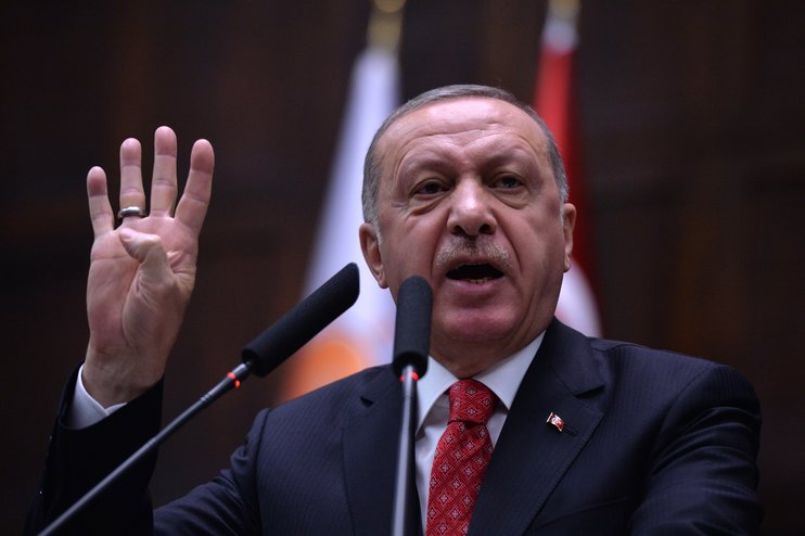 Эрдоган: доля оппозиции