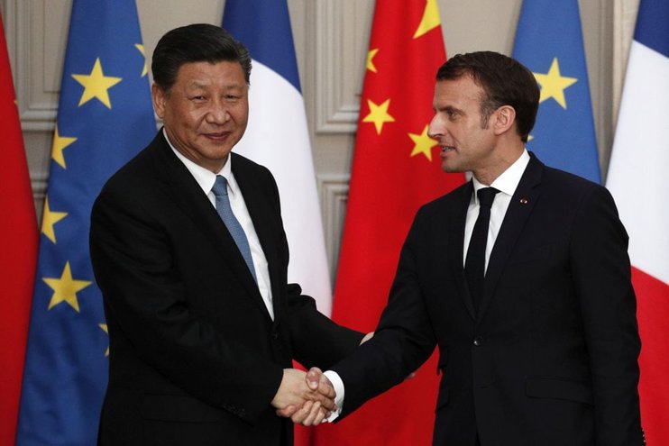 Франция и Китай работают