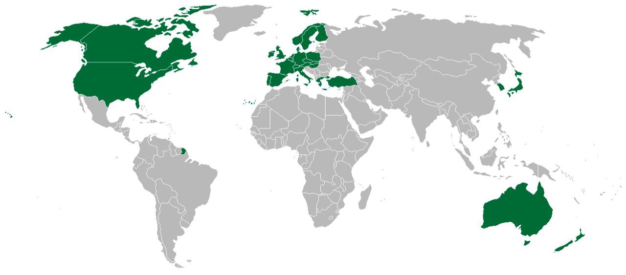 Global MEA map